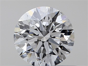 Picture of Natural Diamond 0.40 Carats, Round with Excellent Cut, E Color, VS2 Clarity and Certified by GIA