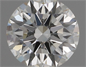 Natural Diamond 0.41 Carats, Round with Excellent Cut, I Color, VS2 Clarity and Certified by GIA