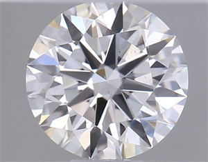 Picture of Natural Diamond 0.40 Carats, Round with Excellent Cut, G Color, SI1 Clarity and Certified by GIA