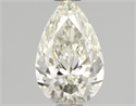 Natural Diamond 1.01 Carats, Pear with  Cut, K Color, SI1 Clarity and Certified by GIA