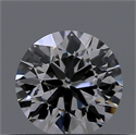 Natural Diamond 0.40 Carats, Round with Good Cut, E Color, SI1 Clarity and Certified by GIA