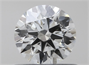 Natural Diamond 0.52 Carats, Round with Excellent Cut, J Color, VS1 Clarity and Certified by GIA