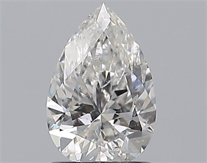 Picture of Natural Diamond 1.01 Carats, Pear with  Cut, F Color, SI2 Clarity and Certified by IGI