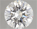 Natural Diamond 3.01 Carats, Round with Excellent Cut, E Color, VS1 Clarity and Certified by GIA