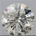 Natural Diamond 0.40 Carats, Round with Excellent Cut, E Color, VS2 Clarity and Certified by GIA