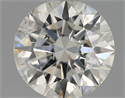 Natural Diamond 0.60 Carats, Round with Excellent Cut, I Color, SI2 Clarity and Certified by IGI