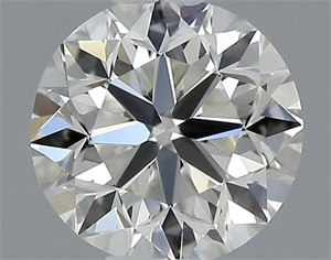 Picture of Natural Diamond 0.40 Carats, Round with Very Good Cut, K Color, VVS2 Clarity and Certified by GIA