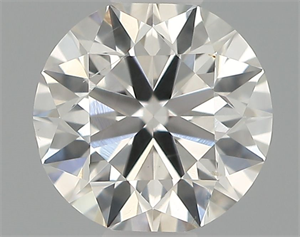 Picture of Natural Diamond 0.43 Carats, Round with Excellent Cut, G Color, SI1 Clarity and Certified by IGI