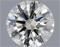 Natural Diamond 0.40 Carats, Round with Excellent Cut, K Color, VS1 Clarity and Certified by GIA