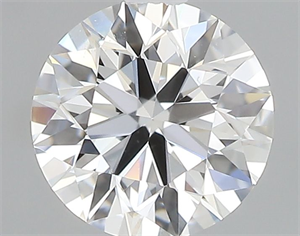 Picture of Natural Diamond 0.40 Carats, Round with Excellent Cut, F Color, SI1 Clarity and Certified by GIA