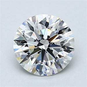 Picture of Natural Diamond 1.83 Carats, Round with Excellent Cut, H Color, VS2 Clarity and Certified by GIA