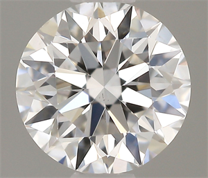 Picture of Natural Diamond 0.40 Carats, Round with Excellent Cut, E Color, VS2 Clarity and Certified by IGI