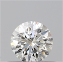 Natural Diamond 0.45 Carats, Round with Excellent Cut, I Color, VS2 Clarity and Certified by GIA