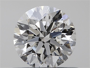 Picture of Natural Diamond 0.45 Carats, Round with Excellent Cut, J Color, SI1 Clarity and Certified by GIA