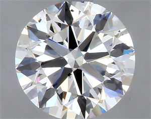 Picture of Natural Diamond 0.50 Carats, Round with Very Good Cut, I Color, SI1 Clarity and Certified by GIA