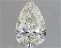 Natural Diamond 1.50 Carats, Pear with  Cut, I Color, SI1 Clarity and Certified by IGI