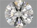 Natural Diamond 2.01 Carats, Round with Excellent Cut, I Color, SI1 Clarity and Certified by GIA