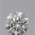 Natural Diamond 0.50 Carats, Round with Very Good Cut, I Color, VS2 Clarity and Certified by GIA