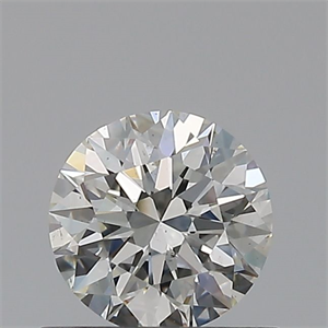 Picture of Natural Diamond 0.50 Carats, Round with Very Good Cut, I Color, VS2 Clarity and Certified by GIA