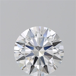 Picture of Natural Diamond 2.27 Carats, Round with Excellent Cut, E Color, VS2 Clarity and Certified by GIA