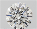 Natural Diamond 0.43 Carats, Round with Excellent Cut, G Color, VS2 Clarity and Certified by GIA