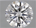 Natural Diamond 0.40 Carats, Round with Excellent Cut, H Color, VS2 Clarity and Certified by GIA