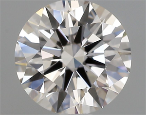 Picture of Natural Diamond 0.56 Carats, Round with Excellent Cut, J Color, VS1 Clarity and Certified by GIA