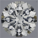 Natural Diamond 0.40 Carats, Round with Good Cut, G Color, SI2 Clarity and Certified by GIA