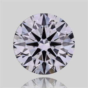 Picture of Natural Diamond 0.42 Carats, Round with Excellent Cut, H Color, SI1 Clarity and Certified by GIA