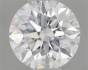 Picture of Natural Diamond 0.40 Carats, Round with Excellent Cut, E Color, SI2 Clarity and Certified by GIA