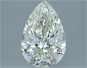 Natural Diamond 2.01 Carats, Pear with  Cut, I Color, SI1 Clarity and Certified by IGI