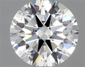 Picture of Natural Diamond 0.40 Carats, Round with Excellent Cut, F Color, SI1 Clarity and Certified by GIA