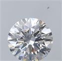 Natural Diamond 0.40 Carats, Round with Excellent Cut, F Color, I1 Clarity and Certified by GIA