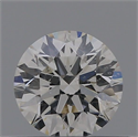 Natural Diamond 0.47 Carats, Round with Excellent Cut, H Color, IF Clarity and Certified by GIA