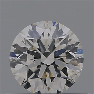 Picture of Natural Diamond 0.47 Carats, Round with Excellent Cut, H Color, IF Clarity and Certified by GIA