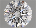 Natural Diamond 0.40 Carats, Round with Excellent Cut, G Color, VVS1 Clarity and Certified by GIA