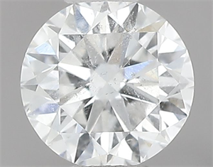 Picture of Natural Diamond 0.50 Carats, Round with Very Good Cut, E Color, SI2 Clarity and Certified by IGI