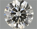 Natural Diamond 0.40 Carats, Round with Excellent Cut, I Color, VS2 Clarity and Certified by IGI