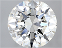 Natural Diamond 2.00 Carats, Round with Excellent Cut, I Color, VVS2 Clarity and Certified by GIA