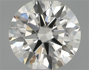 Picture of Natural Diamond 0.41 Carats, Round with Excellent Cut, J Color, SI1 Clarity and Certified by GIA