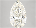 Natural Diamond 4.01 Carats, Pear with  Cut, J Color, VS1 Clarity and Certified by IGI