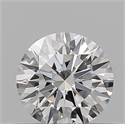 Natural Diamond 0.40 Carats, Round with Excellent Cut, F Color, IF Clarity and Certified by GIA