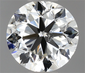 Picture of Natural Diamond 0.50 Carats, Round with Very Good Cut, I Color, I1 Clarity and Certified by GIA