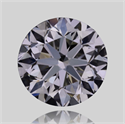 Natural Diamond 0.51 Carats, Round with Very Good Cut, J Color, VVS1 Clarity and Certified by GIA