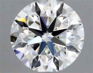 Picture of Natural Diamond 0.40 Carats, Round with Very Good Cut, H Color, VS2 Clarity and Certified by GIA