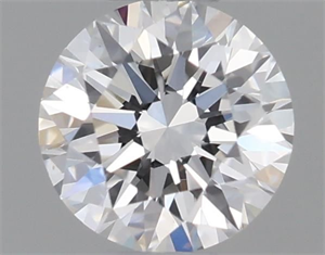 Picture of Natural Diamond 0.40 Carats, Round with Excellent Cut, F Color, VVS1 Clarity and Certified by GIA