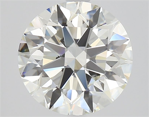 Picture of Natural Diamond 3.01 Carats, Round with Excellent Cut, J Color, IF Clarity and Certified by GIA