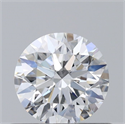 Natural Diamond 0.45 Carats, Round with Excellent Cut, E Color, SI2 Clarity and Certified by GIA