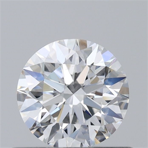 Picture of Natural Diamond 0.45 Carats, Round with Excellent Cut, E Color, SI2 Clarity and Certified by GIA