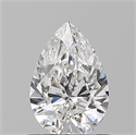 Natural Diamond 0.81 Carats, Pear with  Cut, D Color, VS1 Clarity and Certified by GIA